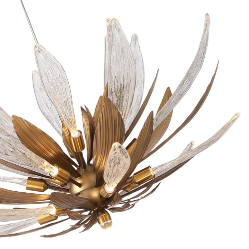 Люстра RP168416-19 bronze/clear фото 3