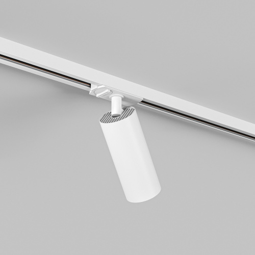 DK6060-BW+WH Трековый светильник IP 20, 15 Вт, GU10, белый с черным, алюминий фото 5