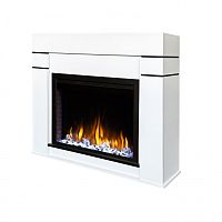Электрокамин RealFlame Alta WT белый c очагом Saphir-S 25,5