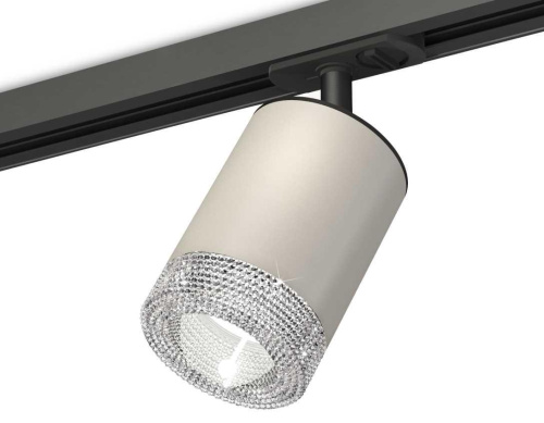 Комплект трекового светильника Ambrella light Track System XT7423010 SGR/CL/SBK серый песок/прозрачный/черный песок (A2537, C7423, N7191)