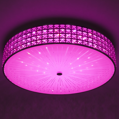Citilux Портал CL32410G1 LED RGB Люстра хрустальная с пультом Хром фото 10 Citilux Портал CL32410G1 LED RGB Люстра хрустальная с пультом Хром фото 10