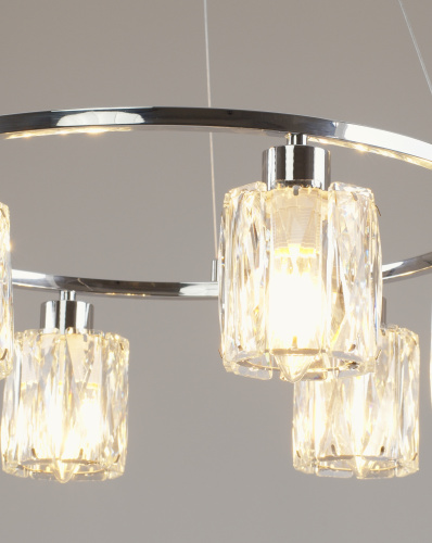 Люстра подвесная Moderli V11707-6P Prismique фото 3 Люстра подвесная Moderli V11707-6P Prismique фото 3