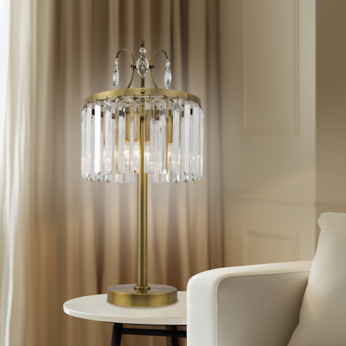 Citilux Инга CL335833 Настольная лампа хрустальная Бронза фото 21 Citilux Инга CL335833 Настольная лампа хрустальная Бронза фото 21