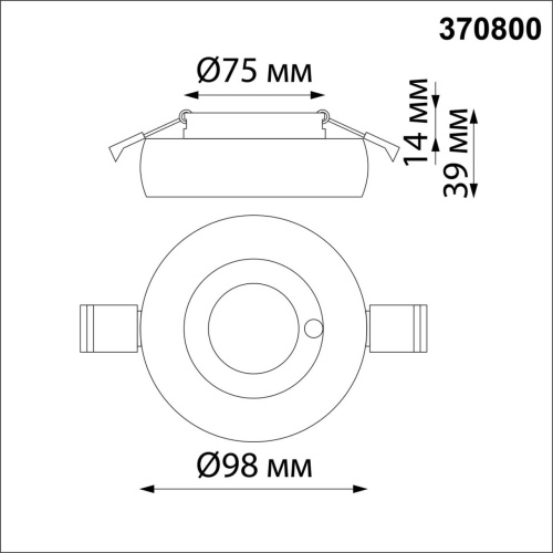 370800 SPOT NT21 597 белый/матовое золото Светильник встраиваемый влагозащищенный IP44 GU10 50W 220V WATER фото 3 370800 SPOT NT21 597 белый/матовое золото Светильник встраиваемый влагозащищенный IP44 GU10 50W 220V WATER фото 3