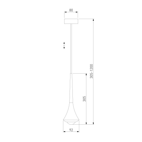 Подвесной светильник Hill белый 50211 LED фото 4