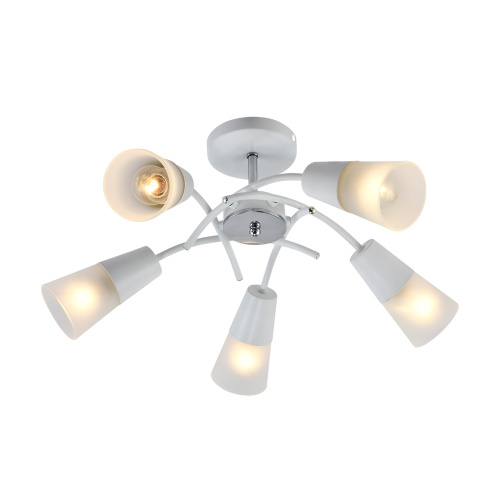 Светильник на штанге Escada 1109/5P Е14*40W White/Chrome Светильник на штанге Escada 1109/5P Е14*40W White/Chrome