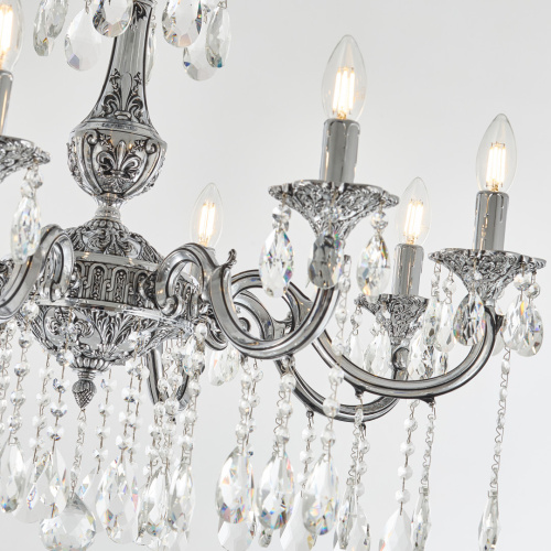 Люстра с хрустальными подвесками AL78101/8/250 A NB Bohemia Ivele Crystal (Богемия Ивеле Кристалл) фото 9 Люстра с хрустальными подвесками AL78101/8/250 A NB Bohemia Ivele Crystal (Богемия Ивеле Кристалл) фото 9