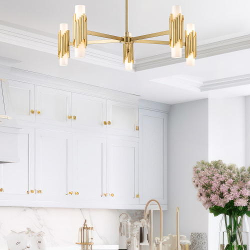 Люстра Elstead Lighting, Арт. MARVELE10-AB-OPAL фото 9