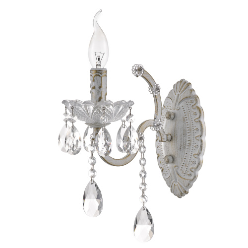 Настенный светильник Escada 693/1A E14*60W White/Red gold Настенный светильник Escada 693/1A E14*60W White/Red gold