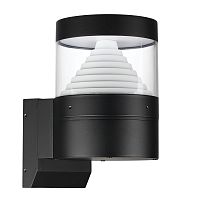 7140/20WL NATURE ODL25 669 Настенный светильник черный/металл IP54 LED 20W 652Лм 245° 3000K 85-265V HULK