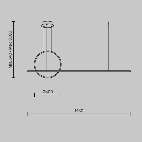 Подвесной светильник Maytoni MOD247PL-L49BSK фото 9 Подвесной светильник Maytoni MOD247PL-L49BSK фото 9