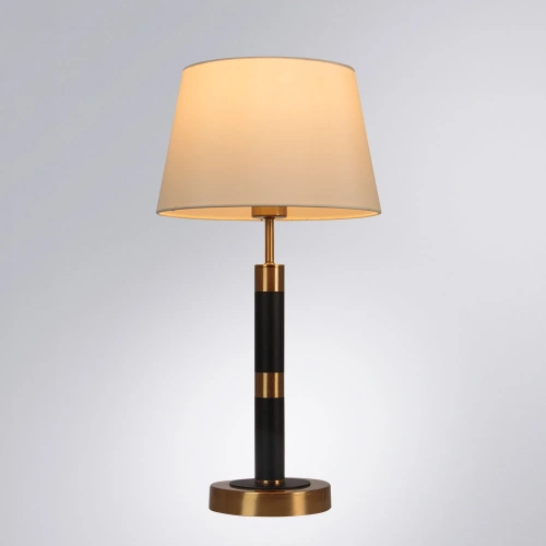Декоративная настольная лампа Arte Lamp ROBERT A5066LT-1BK фото 2 Декоративная настольная лампа Arte Lamp ROBERT A5066LT-1BK фото 2
