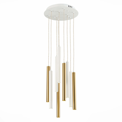 ST153.543.27 Светильник подвесной Белый LED 1*27W 4000K 2 295Lm Ra  IP20 D350xH1 500 180-240V Подвесные светильники фото 4