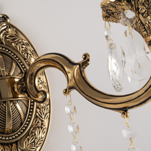 Бра с хрустальными подвесками AL7801B10/2/175 B GB Bohemia Ivele Crystal (Богемия Ивеле Кристалл) фото 8