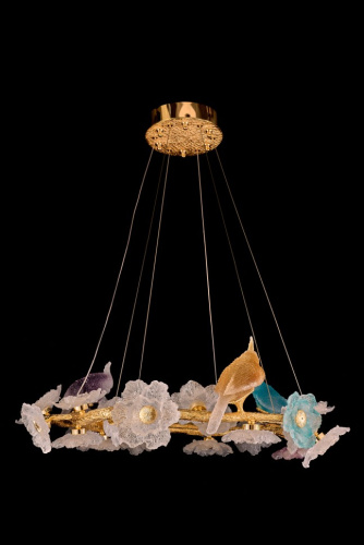 Люстра подвесная Sauvage FL1099-24P фото 10 Люстра подвесная Sauvage FL1099-24P фото 10