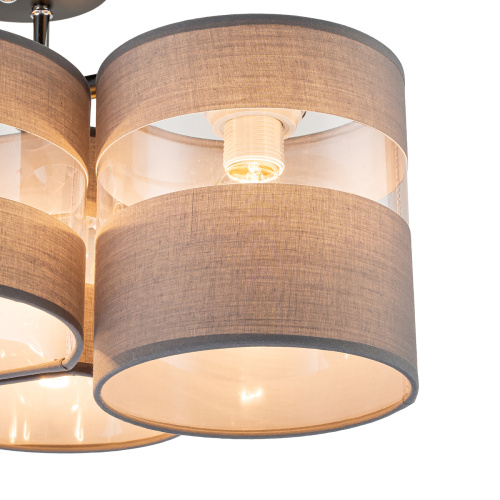 Потолочный светильник Escada 642/4P E27*60W Black фото 4