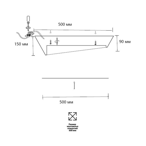 Потолочный светодиодный светильник Sonex Avra Apex 7694/60L фото 8