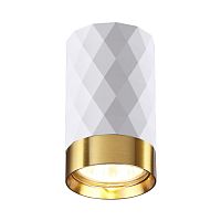 4286/1C HIGHTECH ODL22 329 белый/золотистый/металл Потолочный светильник IP20 LED GU10 max 10W AD ASTRUM