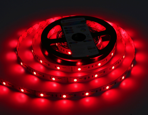 Светодиодная лента 24В 5050+2535 90Led 13Вт/м Цветная RGB+CCT 3000K-6500K IP20 5м фото 12