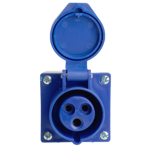 Розетка стационарная ST-113 16А 220В 2P+PE IP44, RST16-113-44, Stekker фото 4