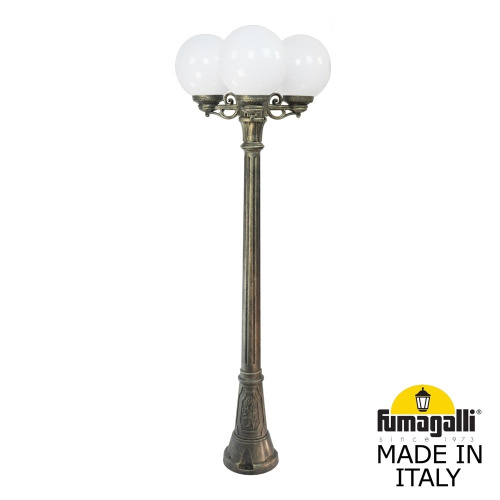 Fumagalli Садово-парковый фонарь FUMAGALLI ARTU BISSO/G250 3L G25.158.S30.BYE27 Fumagalli Садово-парковый фонарь FUMAGALLI ARTU BISSO/G250 3L G25.158.S30.BYE27