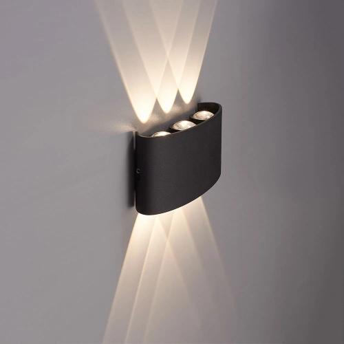 Фасадный светильник Arte Lamp BOSTO A3722AL-6BK фото 3 Фасадный светильник Arte Lamp BOSTO A3722AL-6BK фото 3