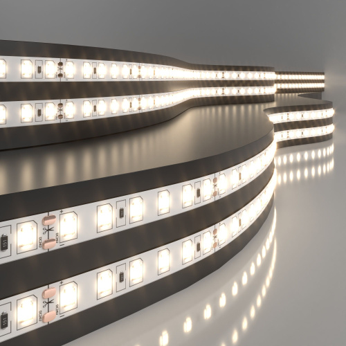 Светодиодная лента 24 В 9,6 Вт/м 120 Led/м 2835 IP20, теплый белый 3300K, 5 м Лента светодиодная 24V 9,6W 120Led 2835 IP20 теплый белый, 5м Светодиодная лента 24 В 9,6 Вт/м 120 Led/м 2835 IP20, теплый белый 3300K, 5 м Лента светодиодная 24V 9,6W 120Led 2835 IP20 теплый белый, 5м