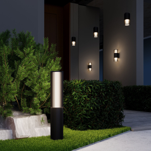 Светильник садово-парковый Entero 10W черный 4000К 35189/F фото 2