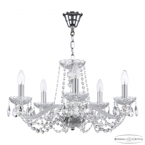 Люстра хрустальная 119/5/200 Ni Bohemia Ivele Crystal (Богемия Ивеле Кристалл)