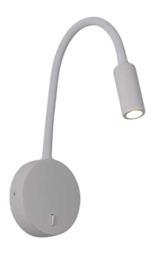 Светильник настенный гибкий белый LED 3Вт 55см Zortes NIKKY ZRS.19109.3