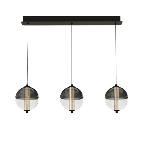 Подвесной светильник MD24022079-3B black/smoky