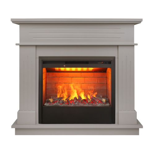 Электрокамин RealFlame Regent 26 BG кашемир с очагом 3D Helios 26 Электрокамин RealFlame Regent 26 BG кашемир с очагом 3D Helios 26