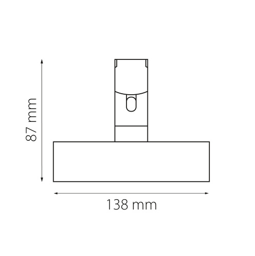 207537 Светильник 48V д/1-фазн трека DUE LED 20W 1070LM 100G ЧЕРНЫЙ 3000K IP20 фото 6