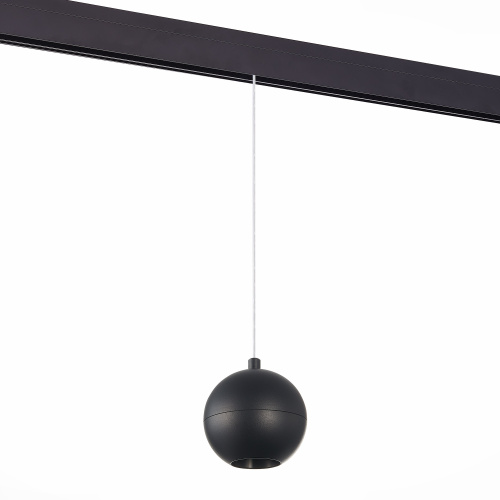 ST354.433.12 Магнитный трековый светильник подвесной Черный LED 1*12W 3000K 750Lm Ra>80 36° IP20 D10 SKYLINE 48 фото 2