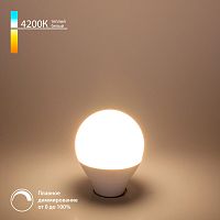Светодиодная лампа Dimmable G45 7W 4200K E14 BLE1449