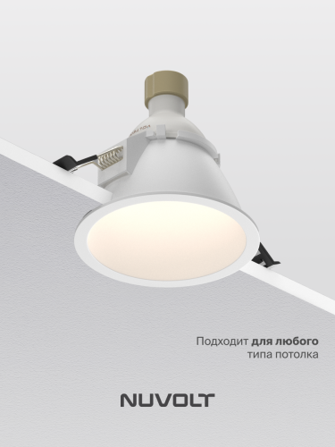 Встраиваемый светильник NUVOLT LDL-032W фото 17
