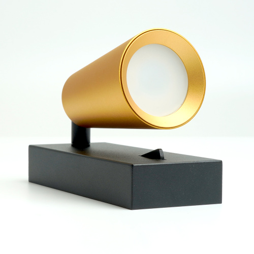 Светильник Feron ML1850 BELL, 35W, 230V, GU10, золото и чёрный фото 8