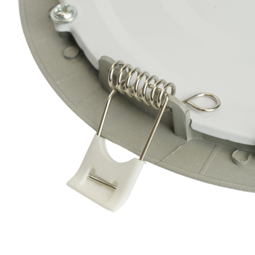 Светодиодный светильник Feron AL500 встраиваемый 12W 4000K серый фото 10