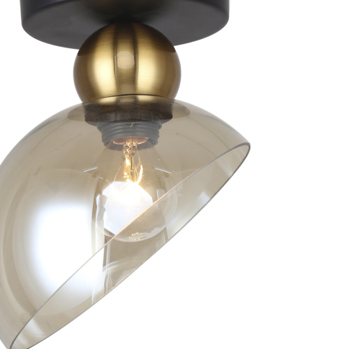 Потолочный светильник Escada 2109/1P E14*40W Black/Brass фото 3