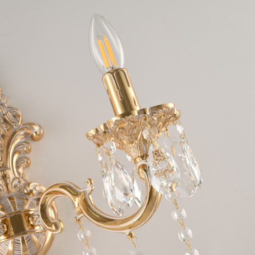 Бра с хрустальными подвесками AL7801B14/2/175 A GW Bohemia Ivele Crystal (Богемия Ивеле Кристалл) фото 9