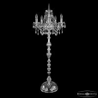 Торшер хрустальный 1413T1/5/141-120 Ni Bohemia Ivele Crystal (Богемия Ивеле Кристалл)