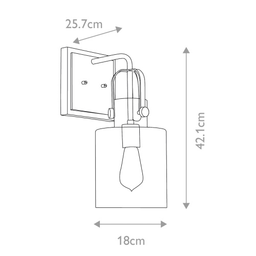 Бра Kichler, Арт. QN-KITNER1-PN фото 5
