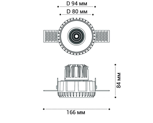 IT08-8021 white 3000K светильник встраиваемый фото 3 IT08-8021 white 3000K светильник встраиваемый фото 3