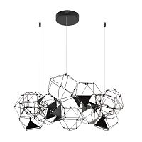 5087/56L L-VISION ODL25 293 черный хром/металл Люстра LED 56W 4000K 3360Лм TRELLIS
