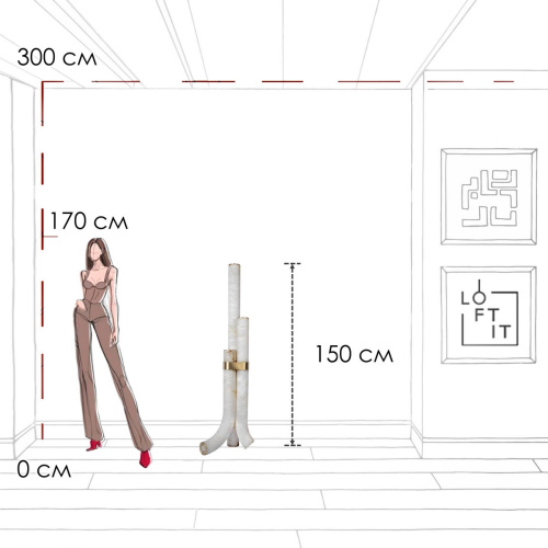 10412F Торшер LOFT IT Sumatra фото 8 10412F Торшер LOFT IT Sumatra фото 8