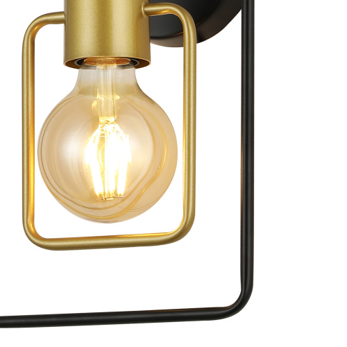 Настенный светильник Escada 1165/1A E27*40W Black/Gold фото 2 Настенный светильник Escada 1165/1A E27*40W Black/Gold фото 2