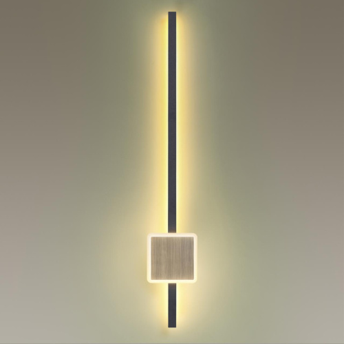 4257/18WL HIGHTECH ODL21 453 черн/ант.бронза Настен.светильник IP20 LED 18W 1148Лм 3000K STILO фото 4 4257/18WL HIGHTECH ODL21 453 черн/ант.бронза Настен.светильник IP20 LED 18W 1148Лм 3000K STILO фото 4