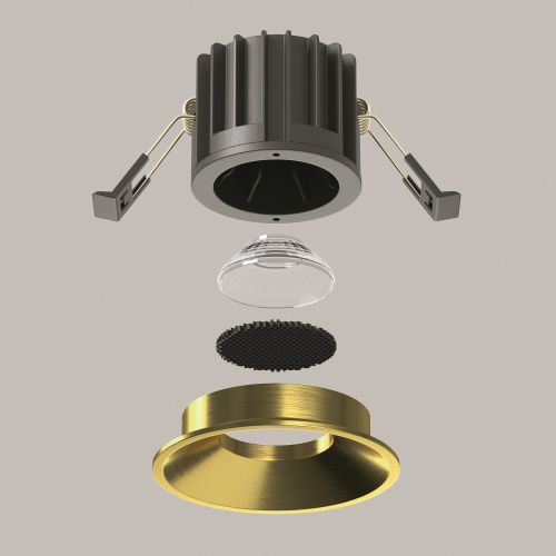 Встраиваемый светильник Technical DL058-12W3K-BS фото 14