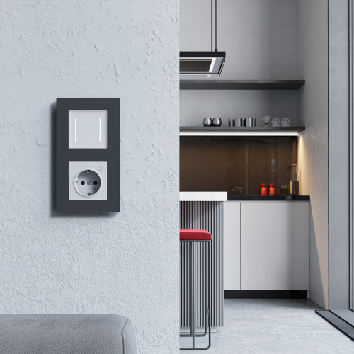 Умный сенсорный выключатель двухклавишный (белый) W4523001 фото 5 Умный сенсорный выключатель двухклавишный (белый) W4523001 фото 5