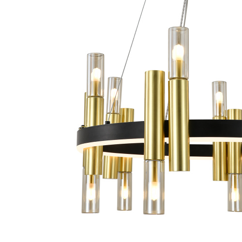 Подвесной светильник 13027/12P Black фото 3